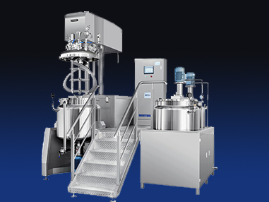 SME-BE500L真空乳化機，下均質(zhì)螺帶攪拌